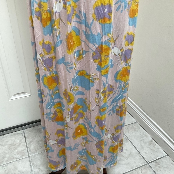 NWT Rachel Pally Floral Garden Jersey Slim Skirt Size Medium - Picture 4 of 11
